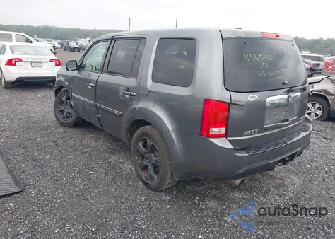 2012 Honda Pilot Ex-L z USA, uszkodzony, nr VIN 5FNYF4H55CB077039